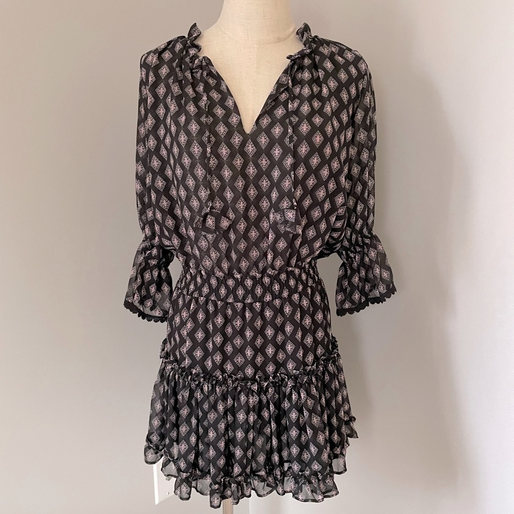 Miss Los Angeles Cerise Mini Dress